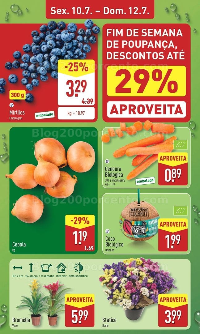 Antevisão Folheto ALDI Promoções de 6 a 12 julho